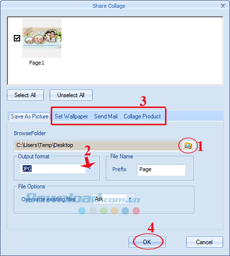 Lưu tấm thiệp giáng sinh