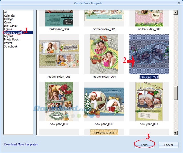 Chọn mẫu thiệp