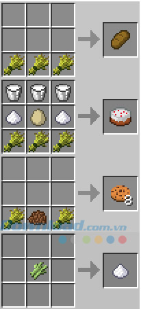 Chế tạo thức ăn Hướng dẫn làm Farm trong Minecraft