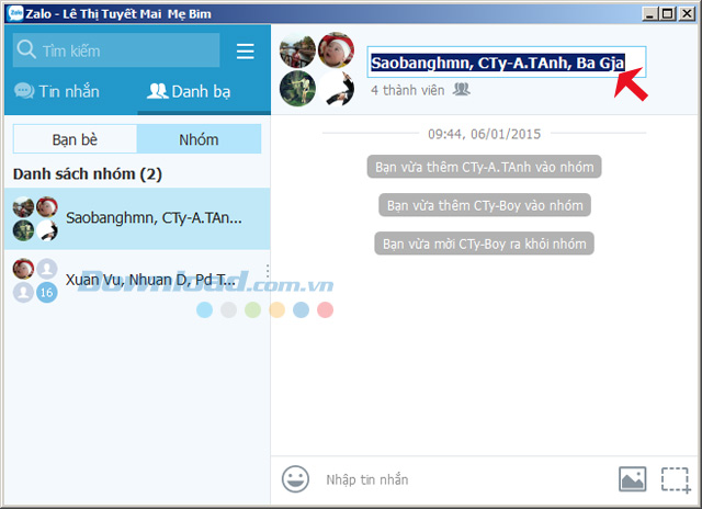Zalo mới nhất trên máy tính bổ sung tính năng gì?