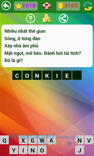 Đáp án đố vui dân gian câu 1019