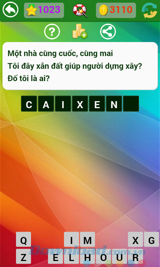 Đáp án đố vui dân gian câu 1023