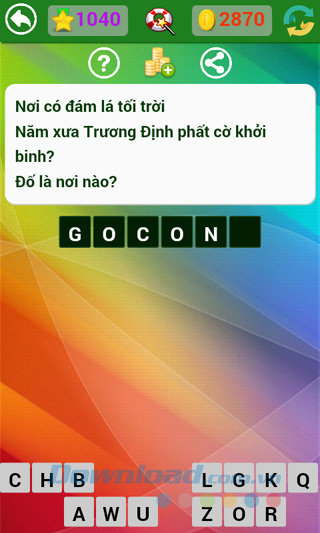 Đáp án đố vui dân gian câu 1040