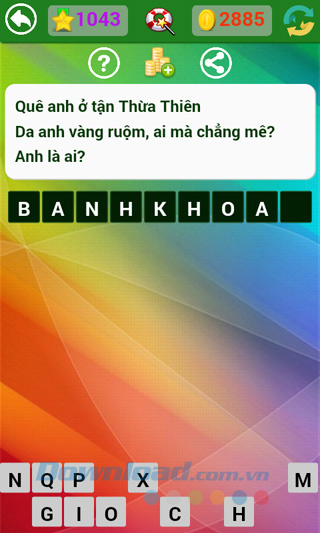 Đáp án đố vui dân gian câu 1043