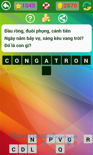 Đáp án đố vui dân gian câu 1045 Đáp án trò chơi Đố vui dân gian - Phần 29
