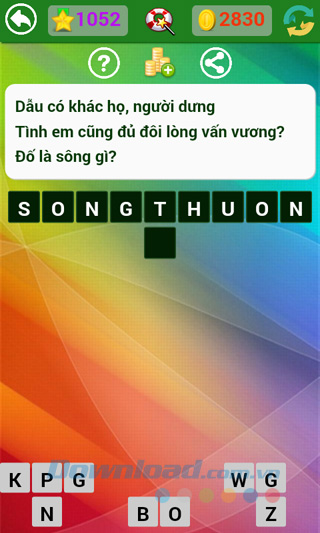 Đáp án đố vui dân gian câu 1052