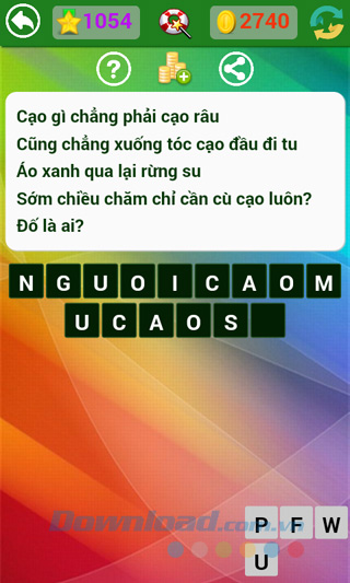 Đáp án đố vui dân gian câu 1054