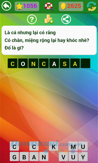 Đáp án đố vui dân gian câu 1056