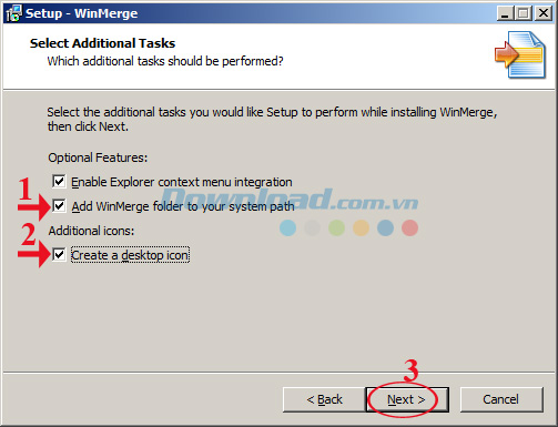 Tạo icon ngoài màn hình desktop Hướng dẫn so sánh văn bản bằng Winmerge