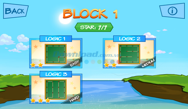 Block 1 Đáp án Game Qua sông IQ 2 - Cửa 1