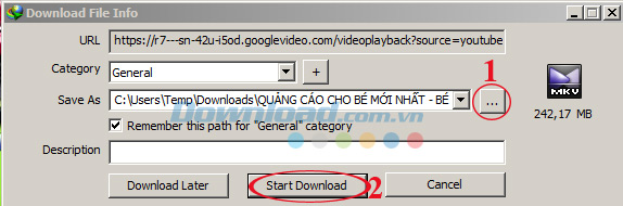 Hướng dẫn tải Video Youtube bằng Internet Download Manager