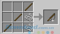 Cách chế tạo dụng cụ trong game Minecraft