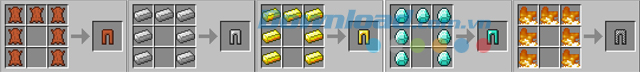 Cách chế tạo vũ khí trong game Minecraft
