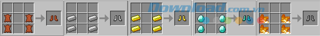 Cách chế tạo vũ khí trong game Minecraft