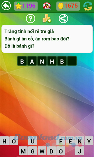 Đáp án đố vui dân gian câu 1196