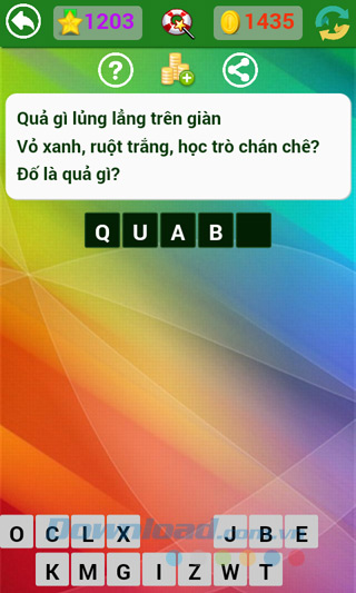 Đáp án đố vui dân gian câu 1203