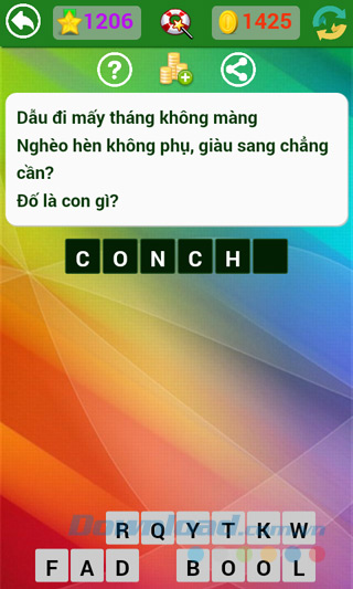 Đáp án đố vui dân gian câu 1206