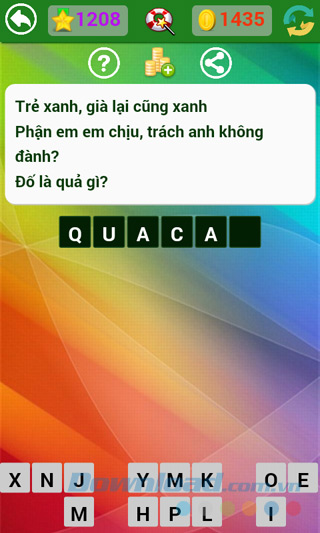 Đáp án đố vui dân gian câu 1208