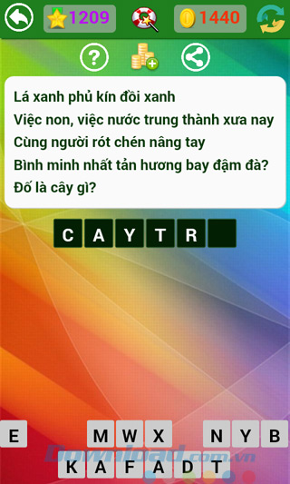 Đáp án đố vui dân gian câu 1209