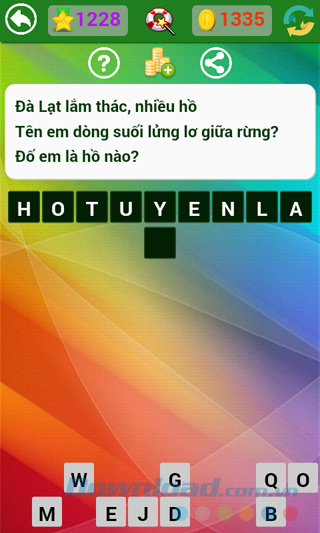 Đáp án đố vui dân gian câu 1228 Đáp án trò chơi Đố vui dân gian - Phần 33