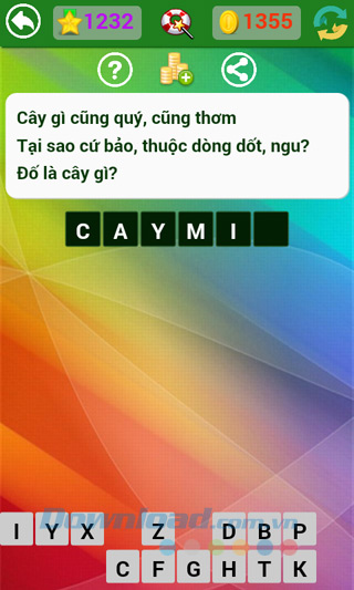 Đáp án đố vui dân gian câu 1232