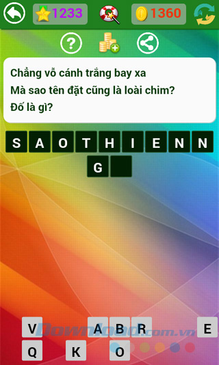 Đáp án đố vui dân gian câu 1233