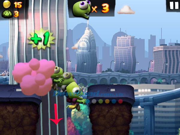 Nhiệm vụ rơi xuống lỗ