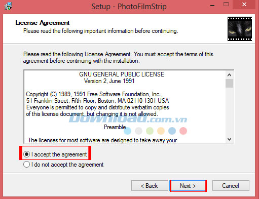 Điều khoản sử dụng chương trình