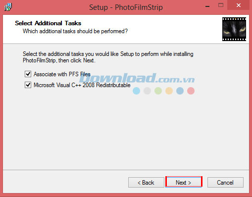 Thiết lập một số tác vụ bổ sung