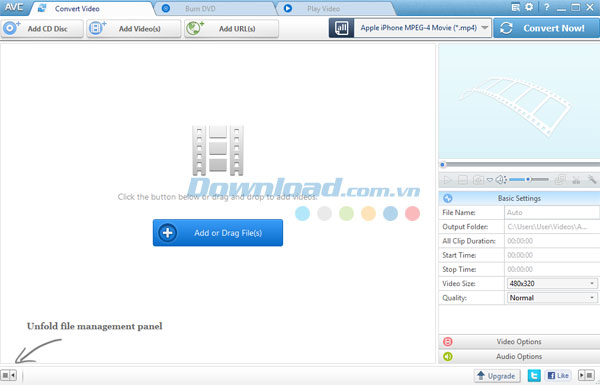 Giao diện chương trình