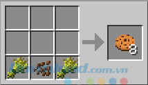 Cách chế tạo thức ăn trong game Minecraft