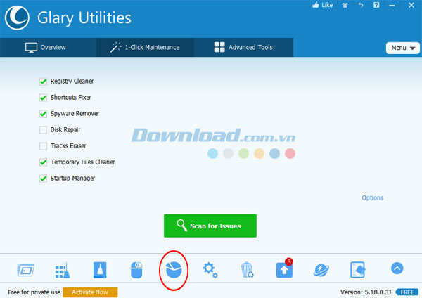 Phân tích không gian sử dụng ổ đĩa