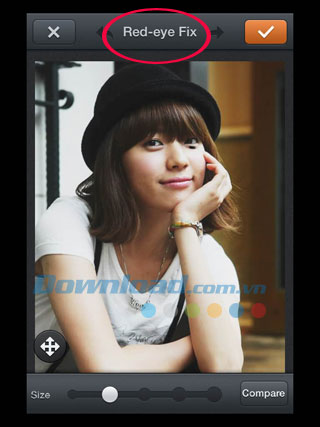 Sửa lỗi mắt đỏ