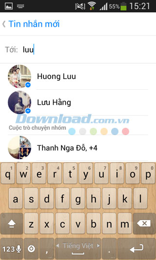 Facebook messenger