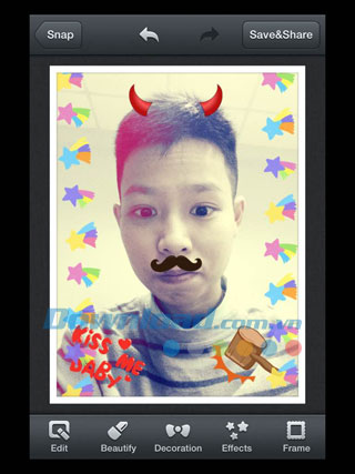 Chỉnh sửa ảnh tùy ý