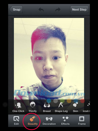 Tính năng làm đẹp