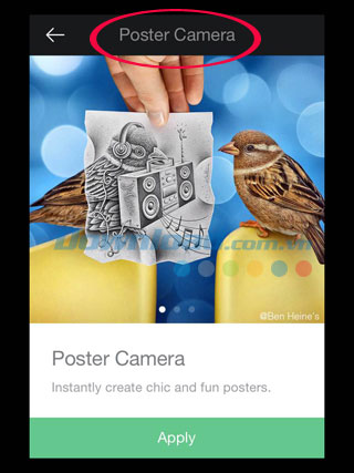 Poster Camera
