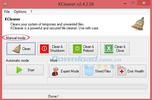 Chế độ thủ công