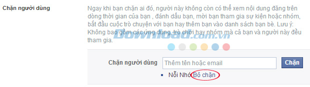 Cách chặn tài khoản không mong muốn trên Facebook