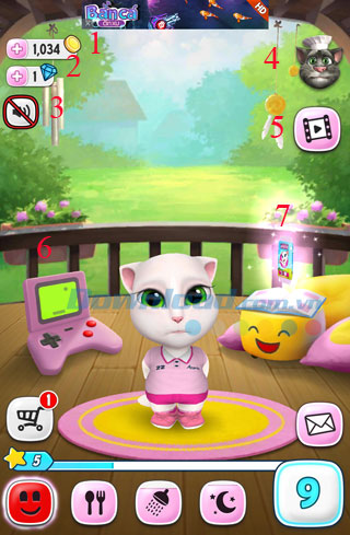 Cách chơi My Talking Angela