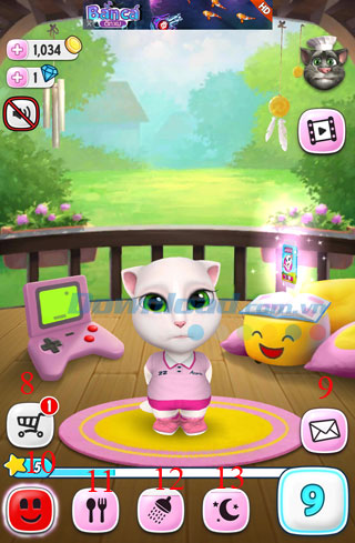Cách chơi My Talking Angela
