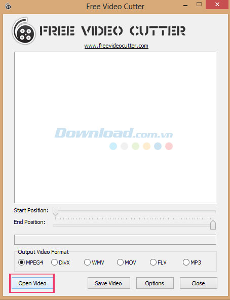 Nhập video vào chương trình