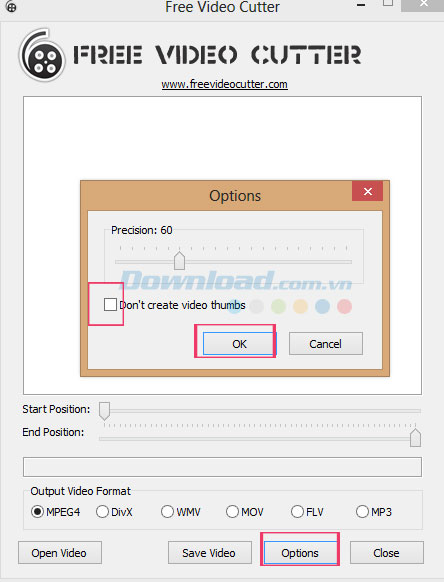 Nhập video vào chương trình