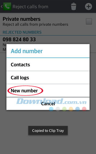 Hướng dẫn chặn cuộc gọi trên điện thoại Android