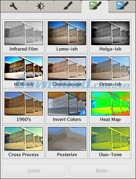 Hiệu ứng nâng cao
