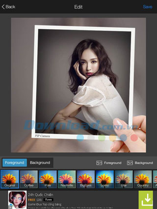 Sửa ảnh với PIP