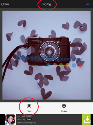 Tính năng TagTag