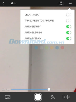 Thiết lập máy ảnh