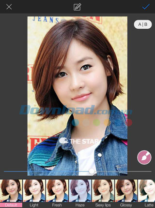 Sửa ảnh đã chụp