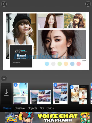 Chọn ảnh chất lượng cao